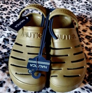 Nautical Men's Clogs